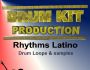 Drum kit latino
