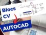 Blocs dynamiques armatures CV Autocad