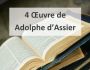 DECOUVREZ 4 OEUVRES DE ADOLPHE D'ASSIER