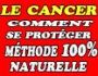 VIVEZ SAIN A L'ABRI DU CANCER - 100 NATURELLEMENT