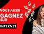 GAGNER DE L'ARGENT SUR INTERNET 