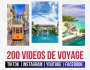 200 VIDEOS DE VOYAGE POUR ENFLAMMER TIKTOK  INSTA