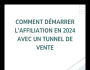 Comment dmarrer l' affiliation en 2024 