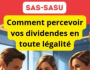 SAS-SASU  COMMENT PERCEVOIR VOS DIVIDENDES
