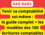 SAS-SASU  TENIR SA COMPTABILITE SOI-MEME